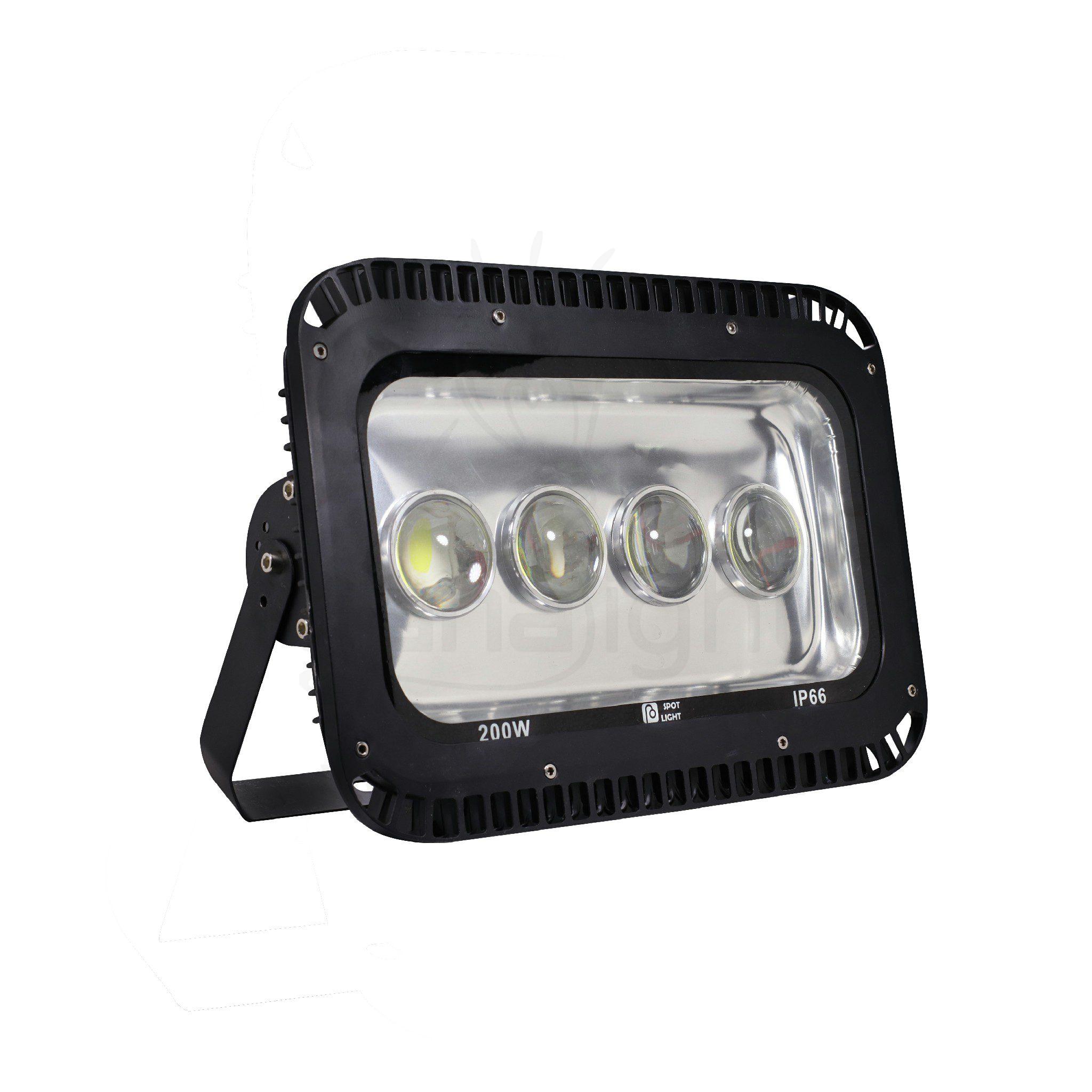 كشاف فلود لايت ليد خارج 200 وات COB ابيض عدسة Outside White 200 Watt Flood light